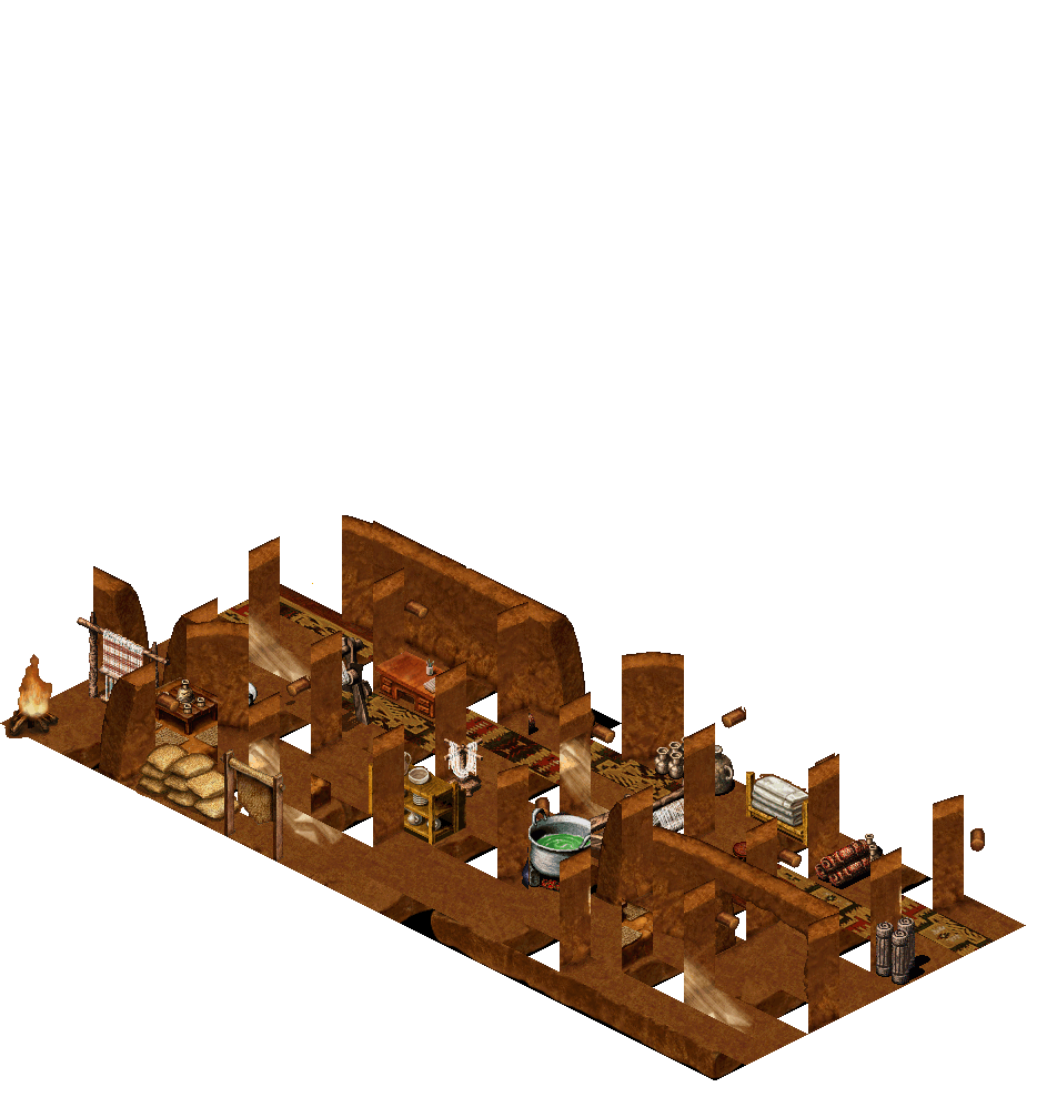Map 10003 rendered terrain map