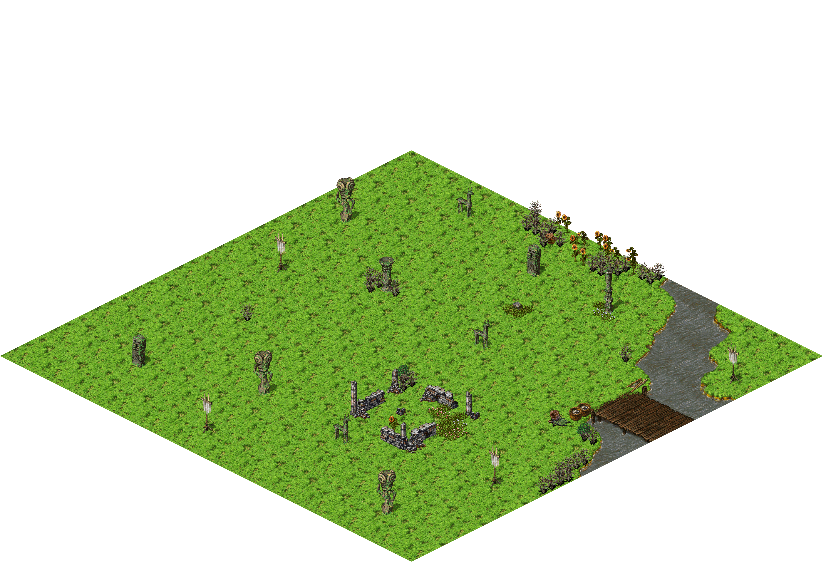 Map 10015 rendered terrain map