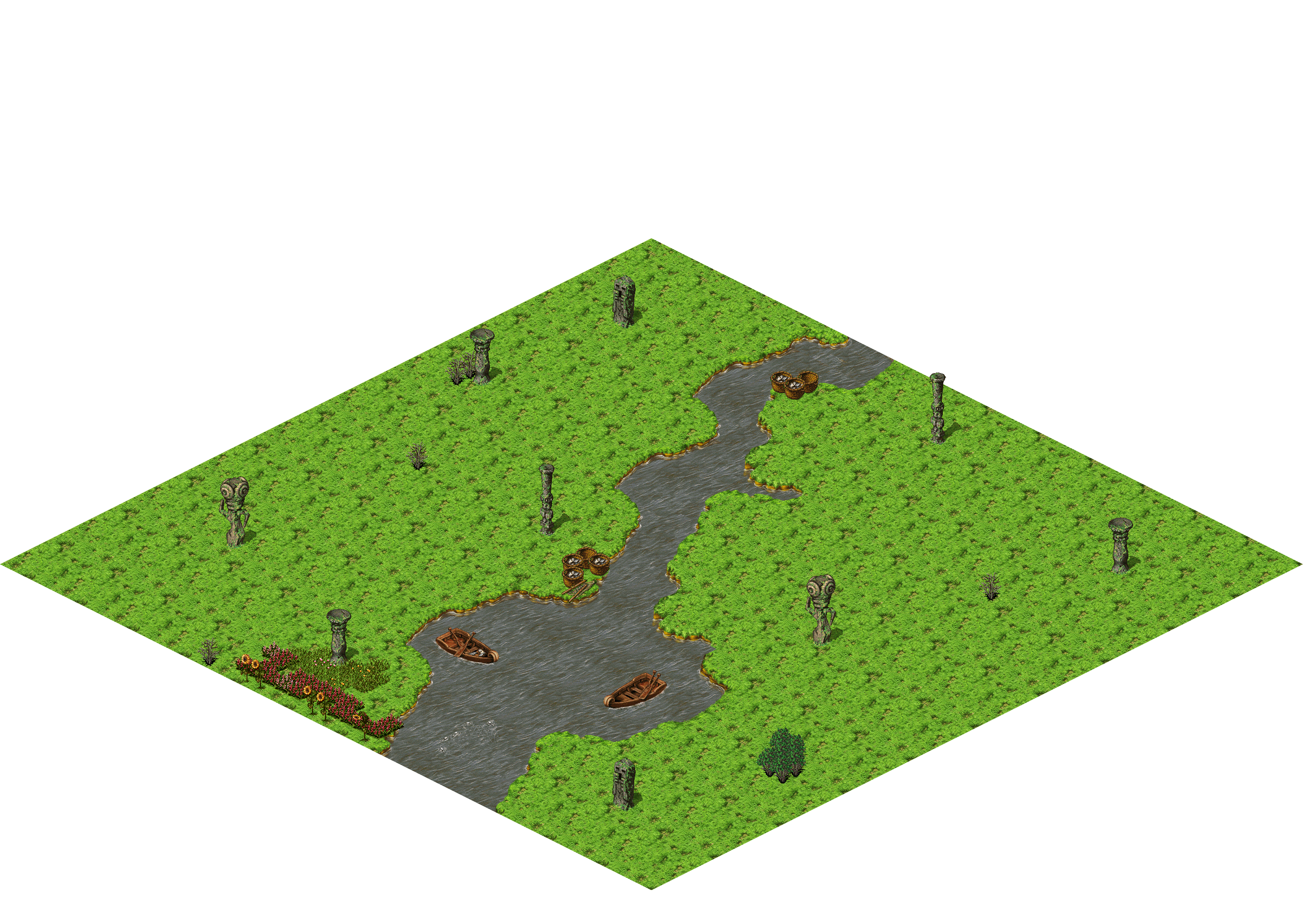 Asilon Prairie 8 rendered terrain map