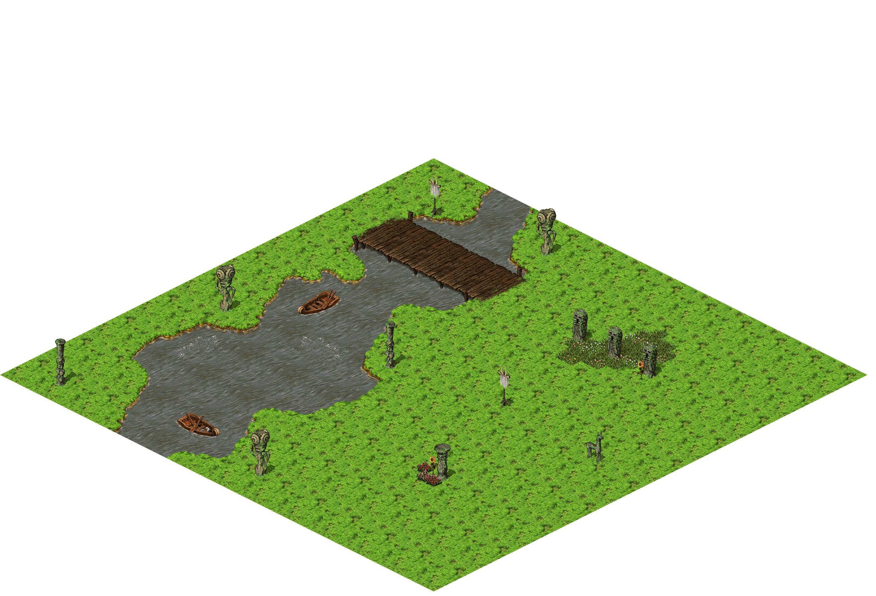 Asilon Prairie 9 rendered terrain map