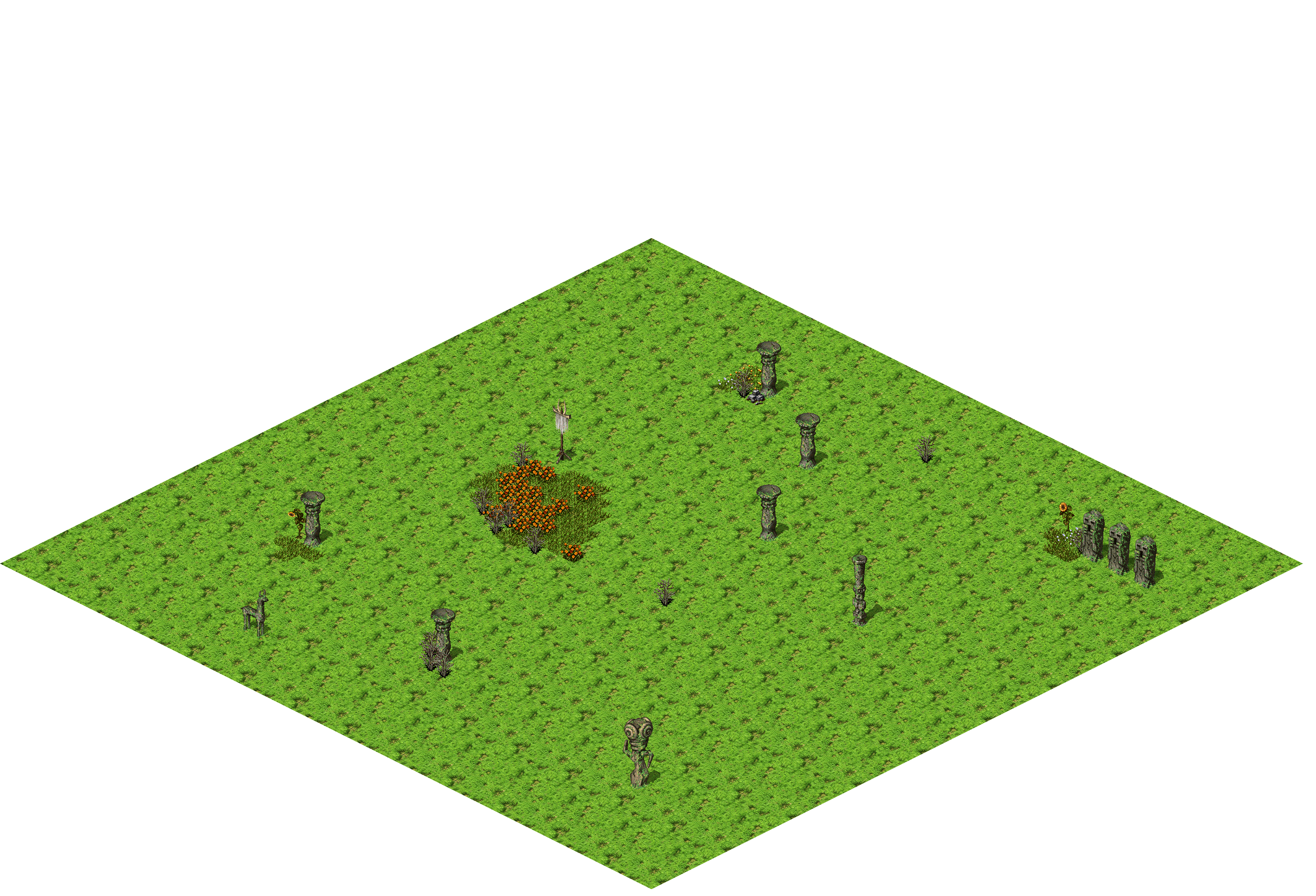 Map 10020 rendered terrain map