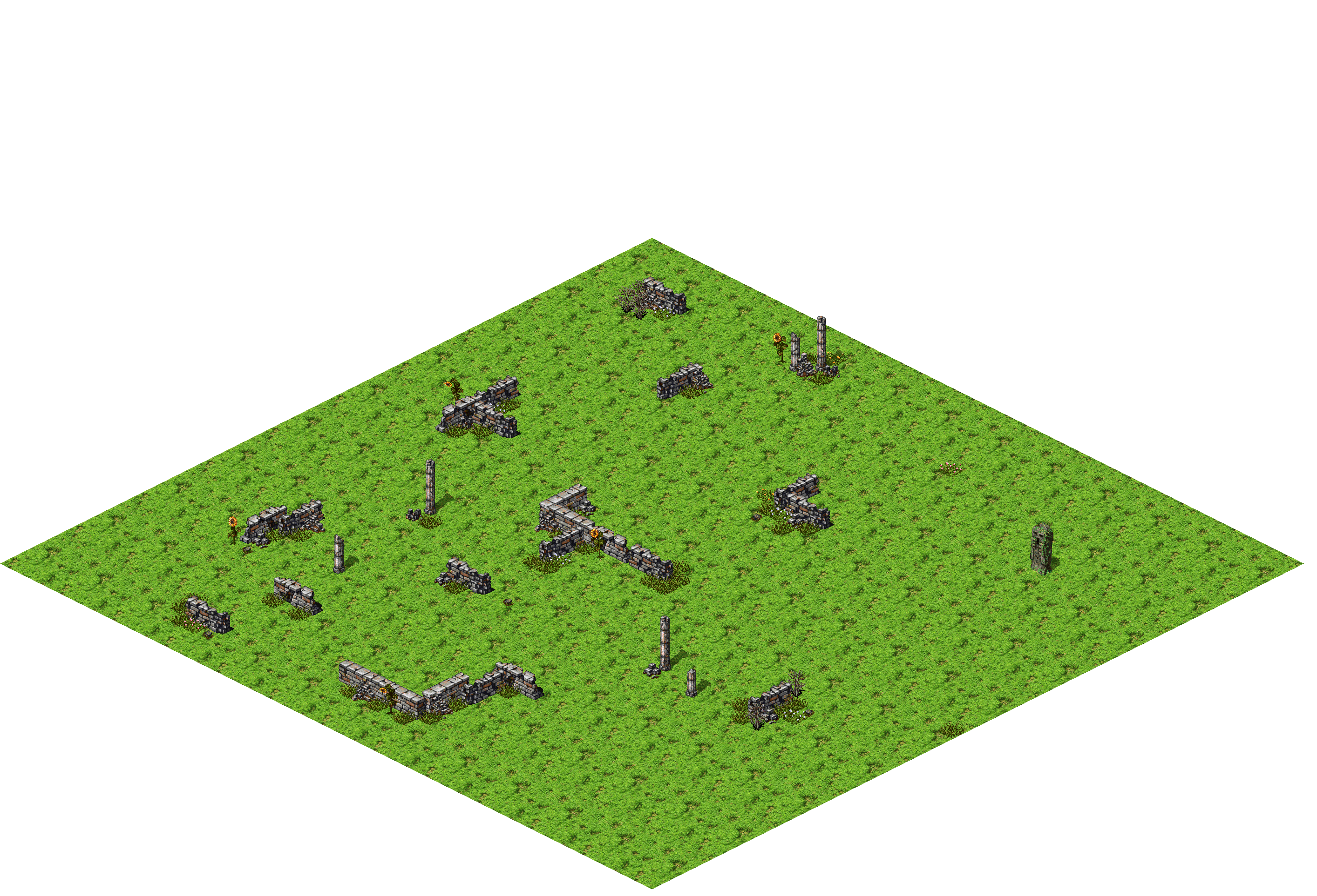 Map 10025 rendered terrain map