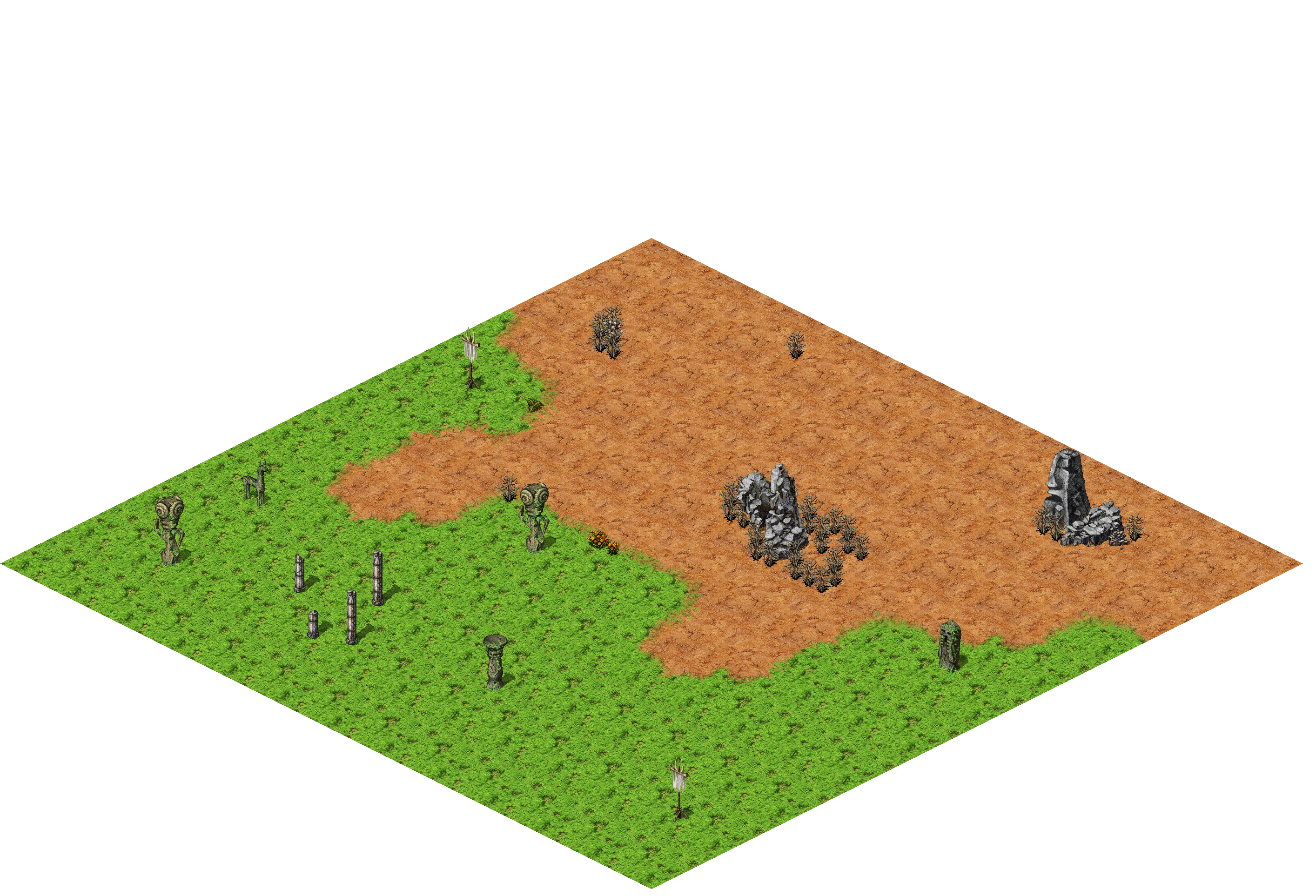 Map 10027 rendered terrain map