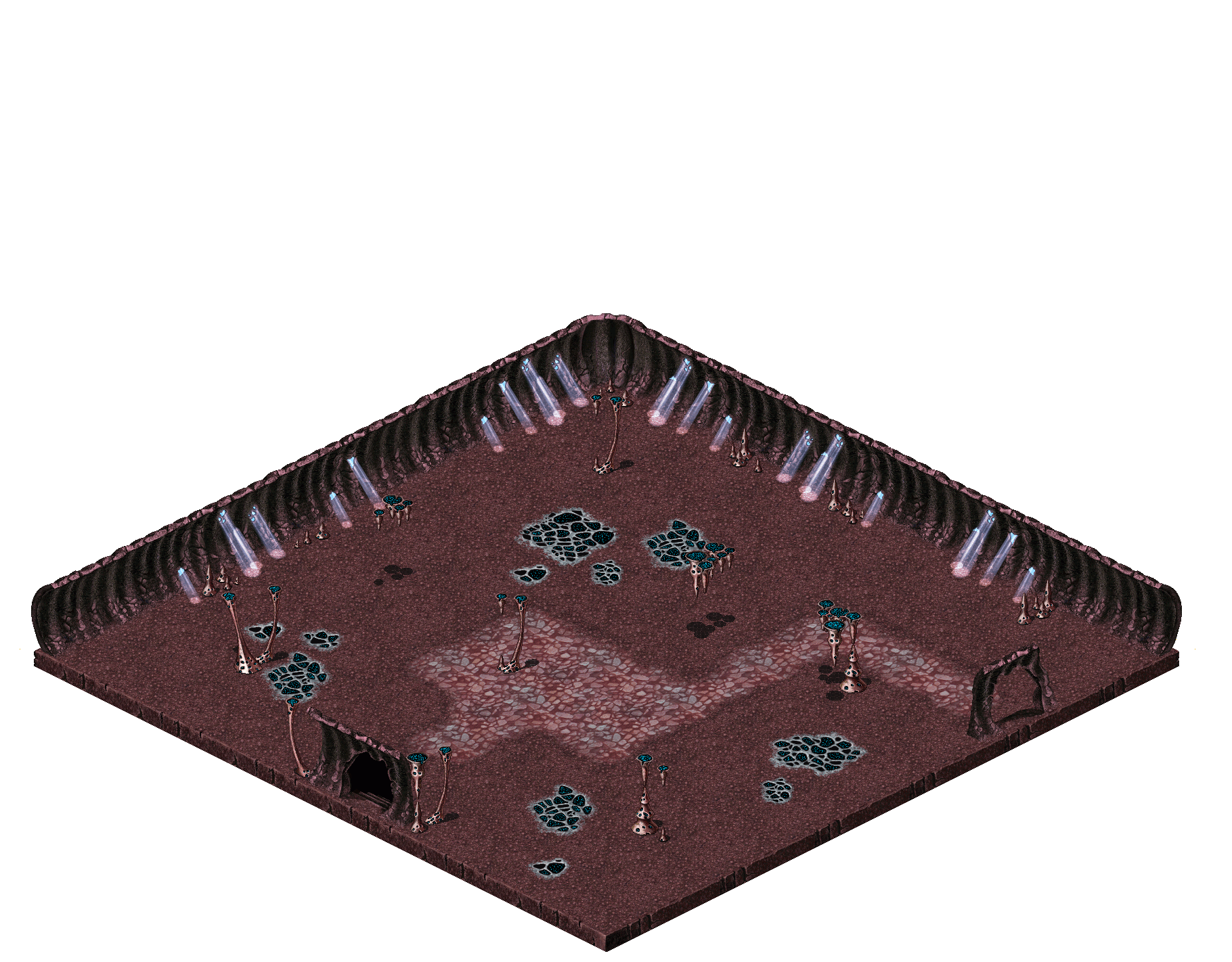Andor 125 rendered terrain map