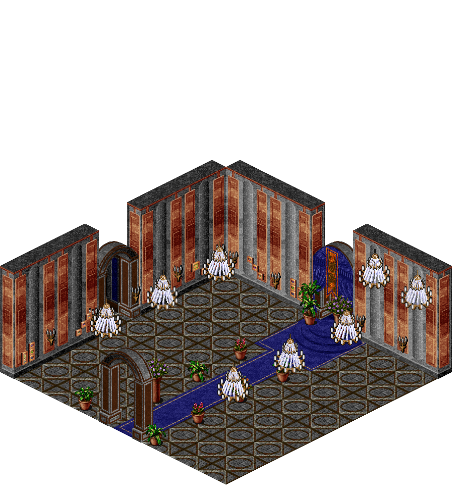 Loures 3 Floor Office rendered terrain map