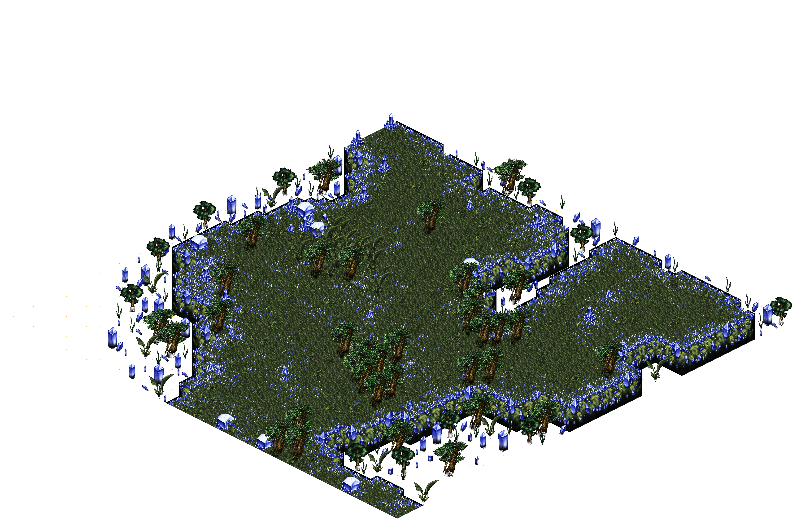 Sacred Forest 17-1 rendered terrain map