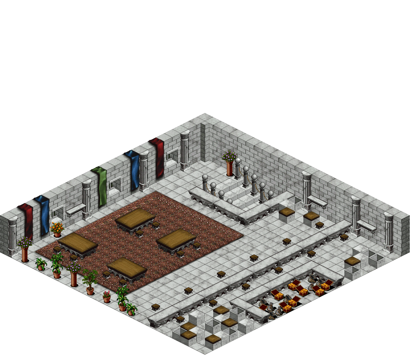 Tavaly Bank 2nd rendered terrain map