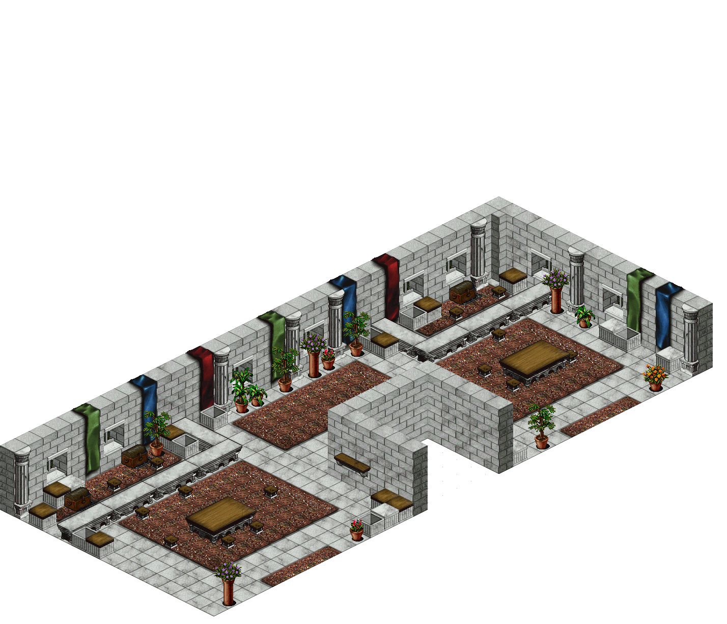 Tavaly Potion and Repair rendered terrain map
