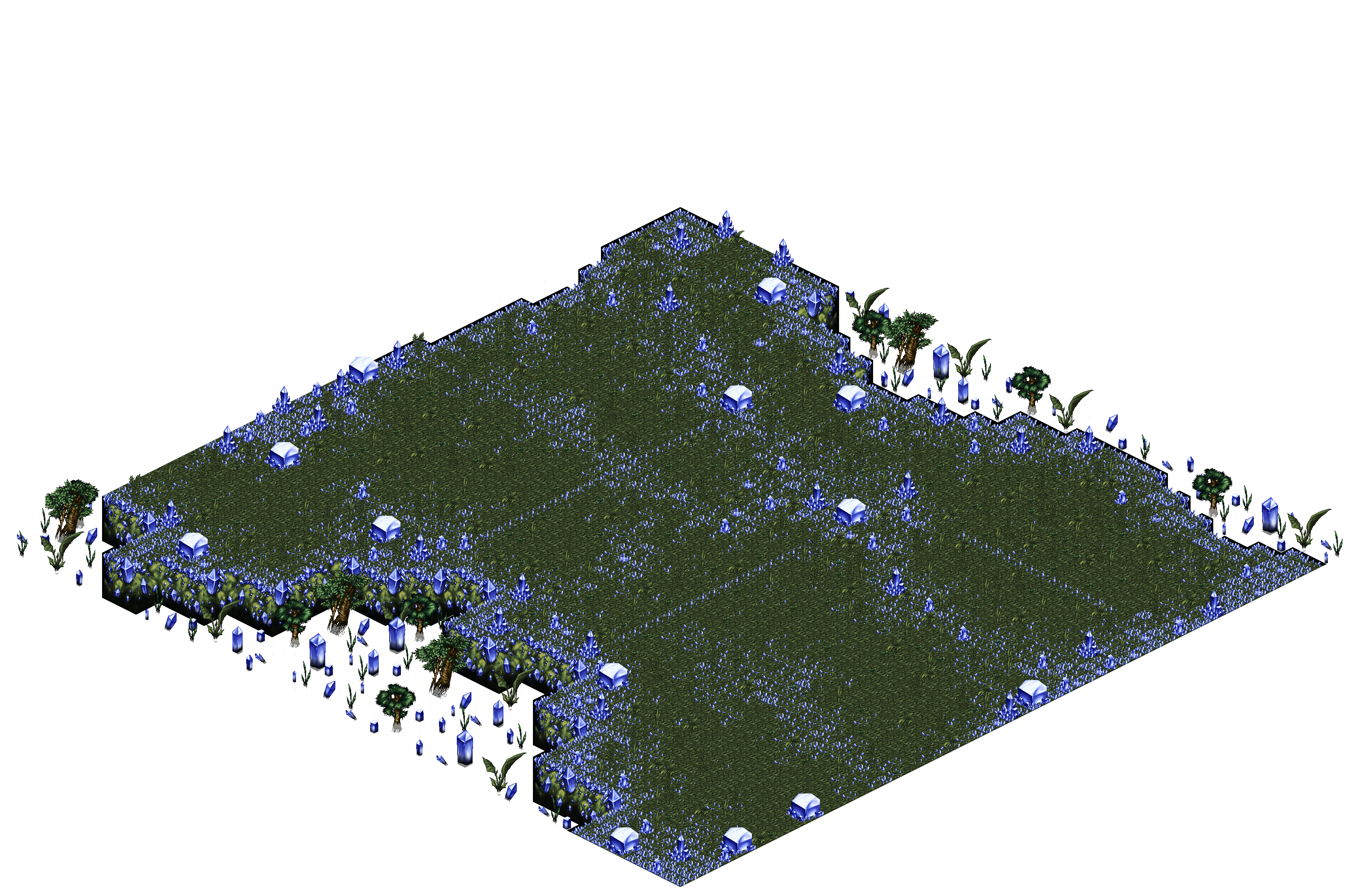 Sacred Forest 10-2 rendered terrain map