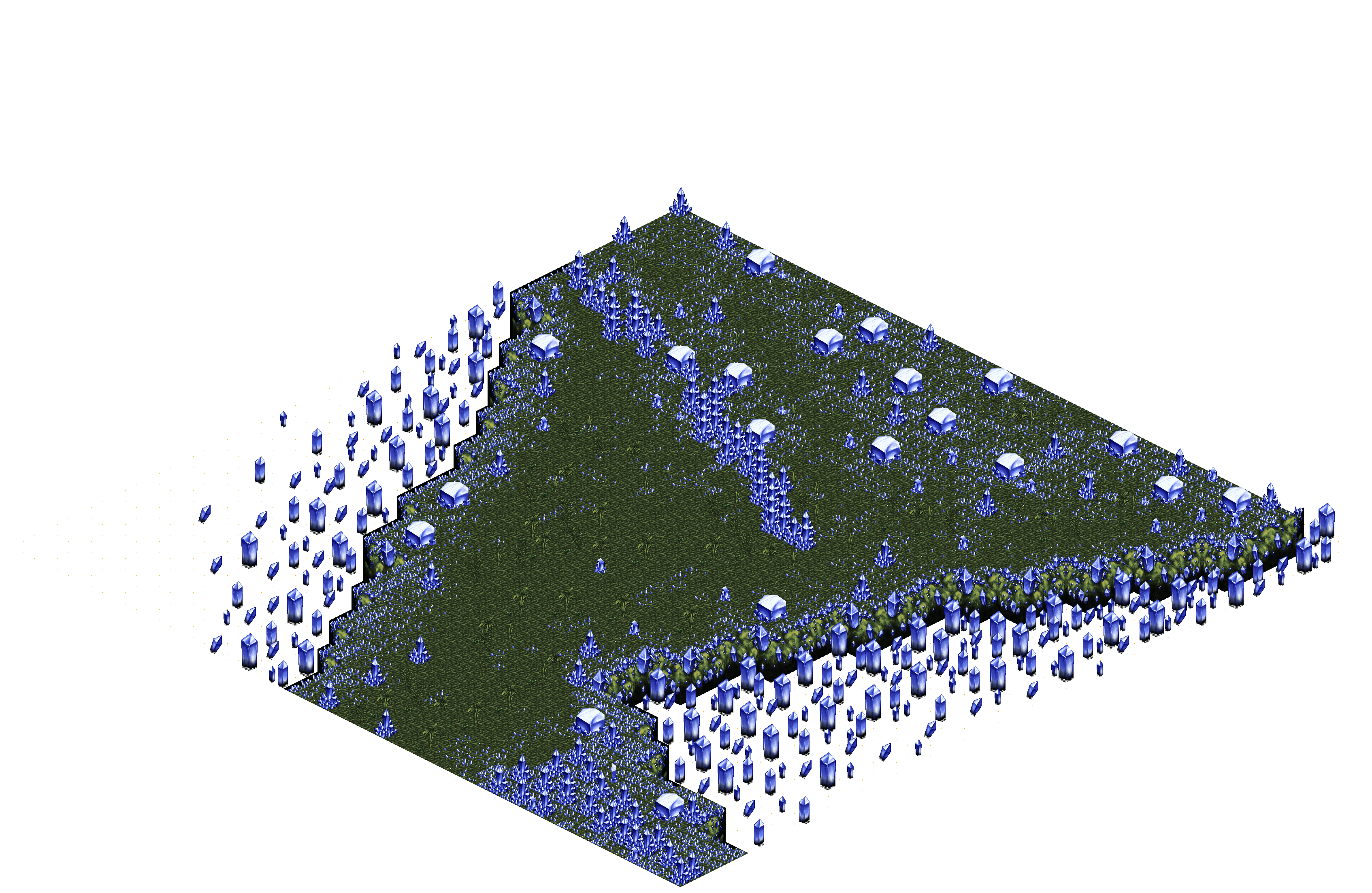 Sacred Forest 13-2 rendered terrain map