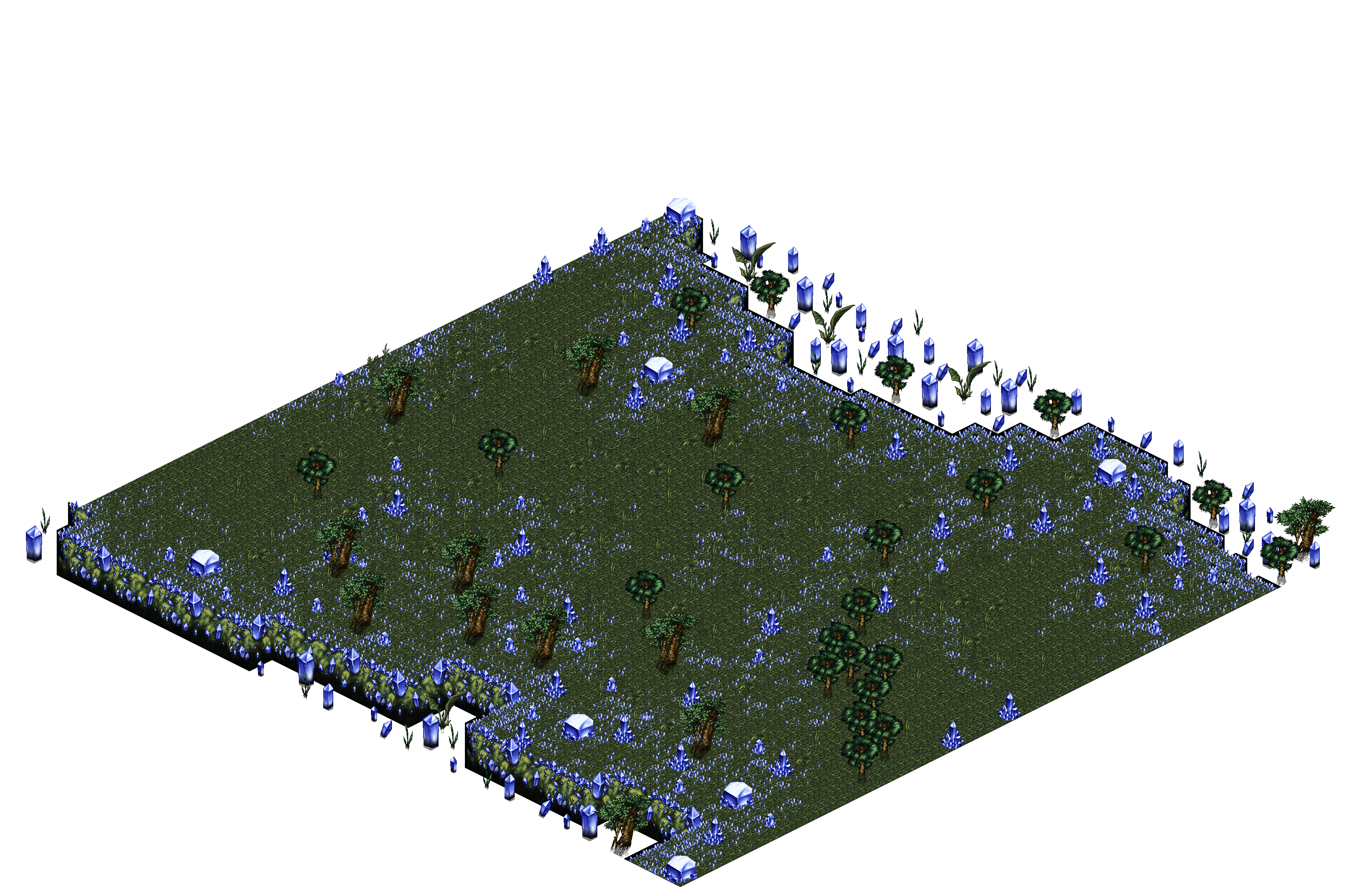 Sacred Forest 14-2 rendered terrain map