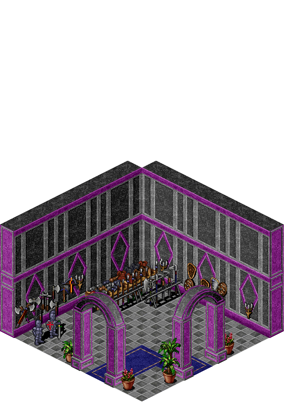 Loures 1 Floor Weapon St rendered terrain map