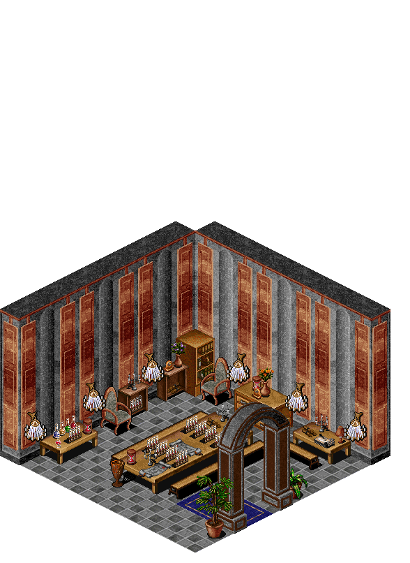 Loures 3 Floor Magic Roo rendered terrain map