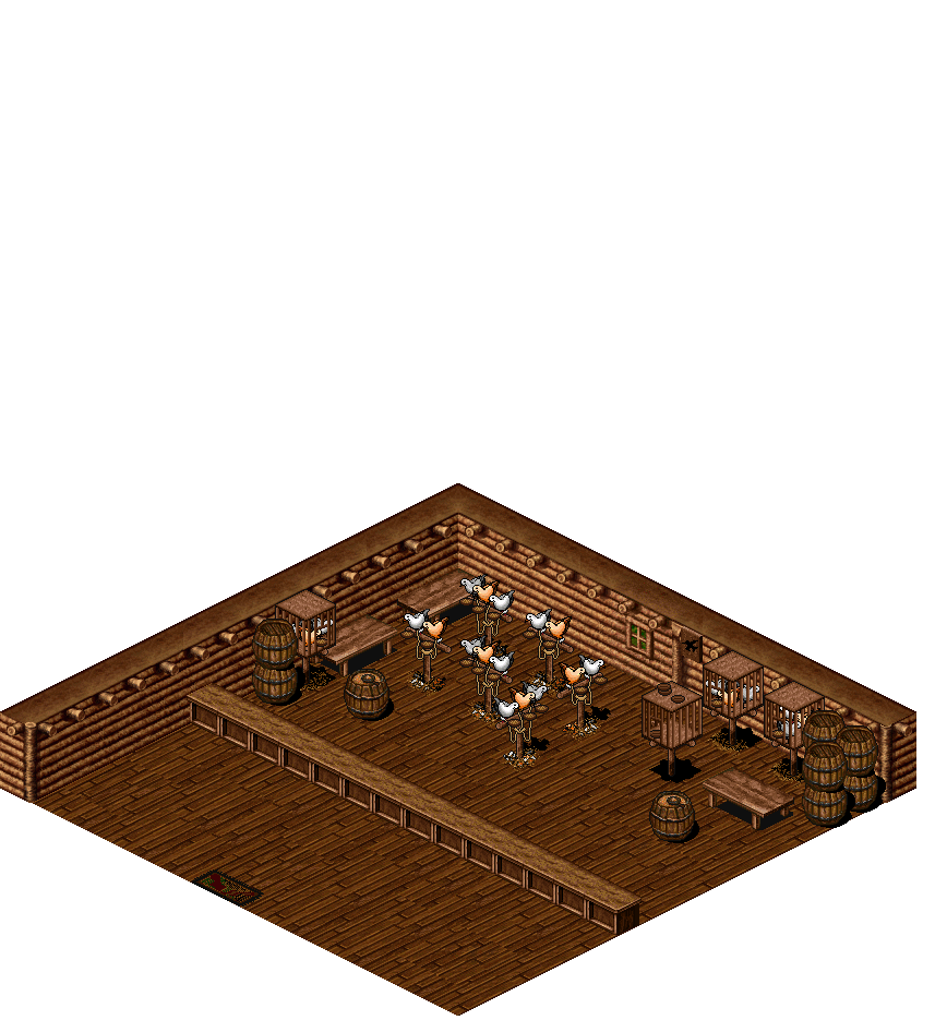 Mileth Messenger rendered terrain map