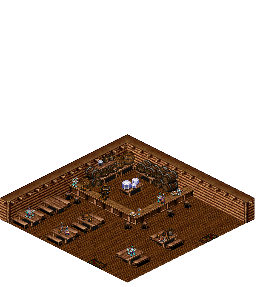 Mileth Tavern rendered terrain map