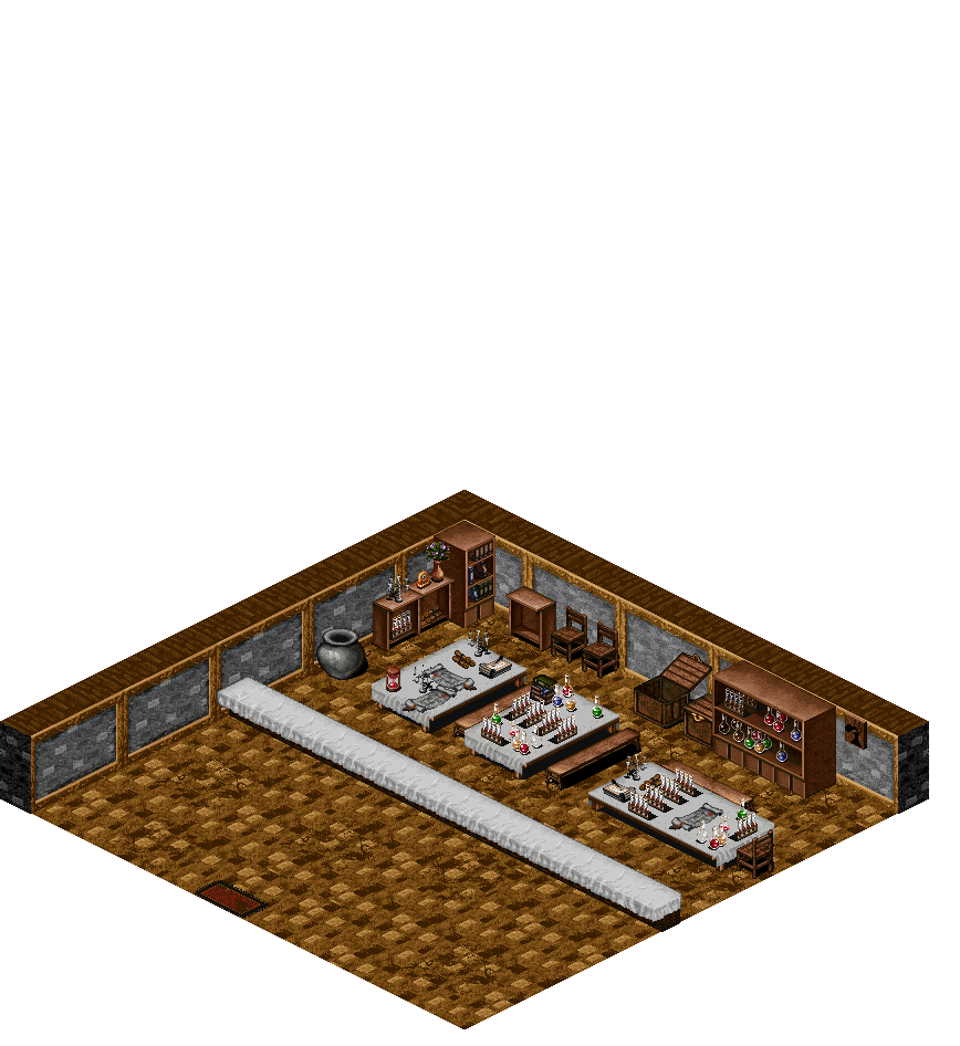Piet Magic Shop rendered terrain map