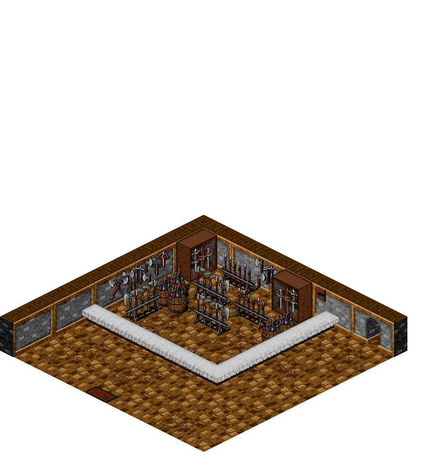 Piet Weapon Shop rendered terrain map