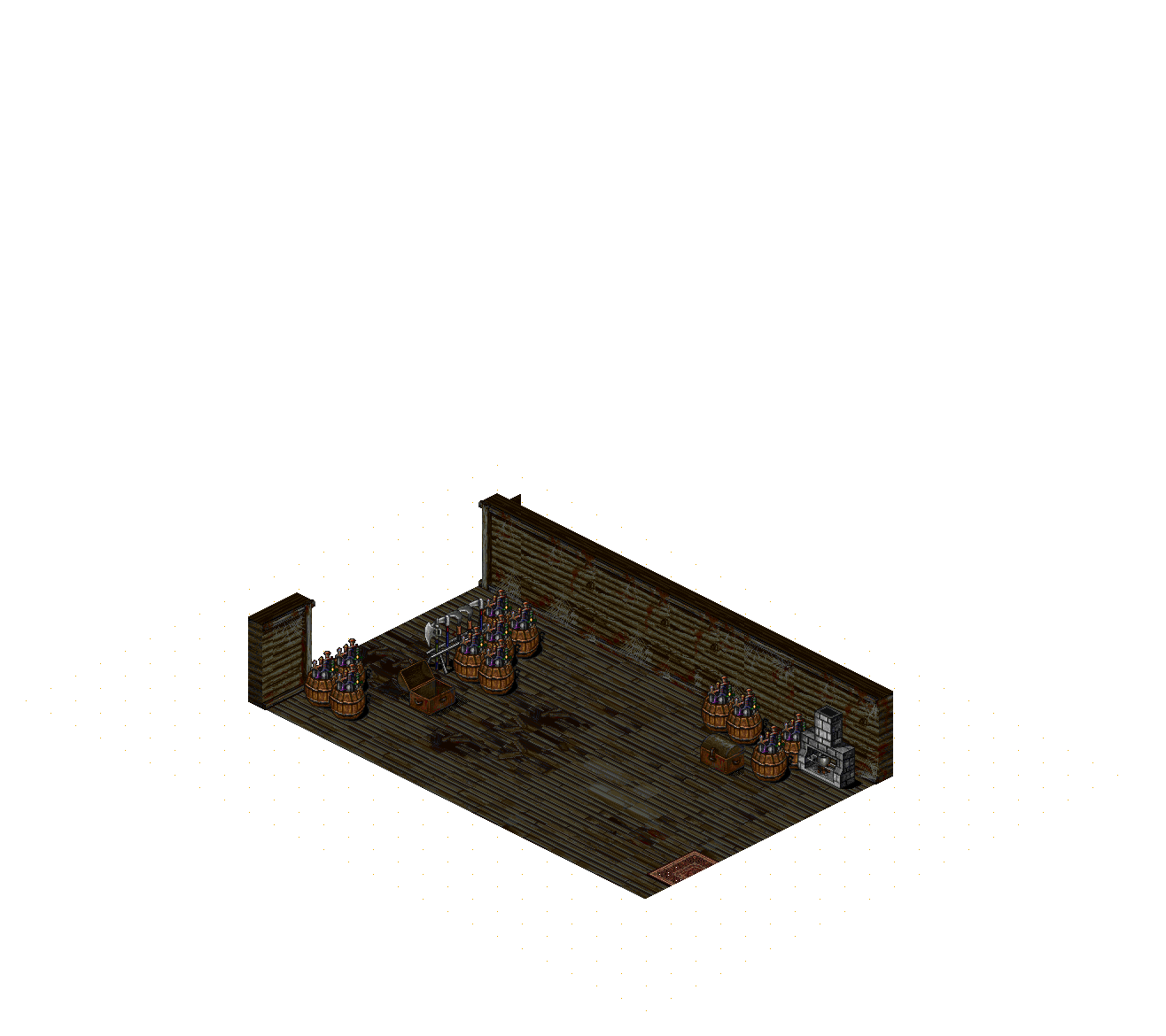 Map 17000 rendered terrain map