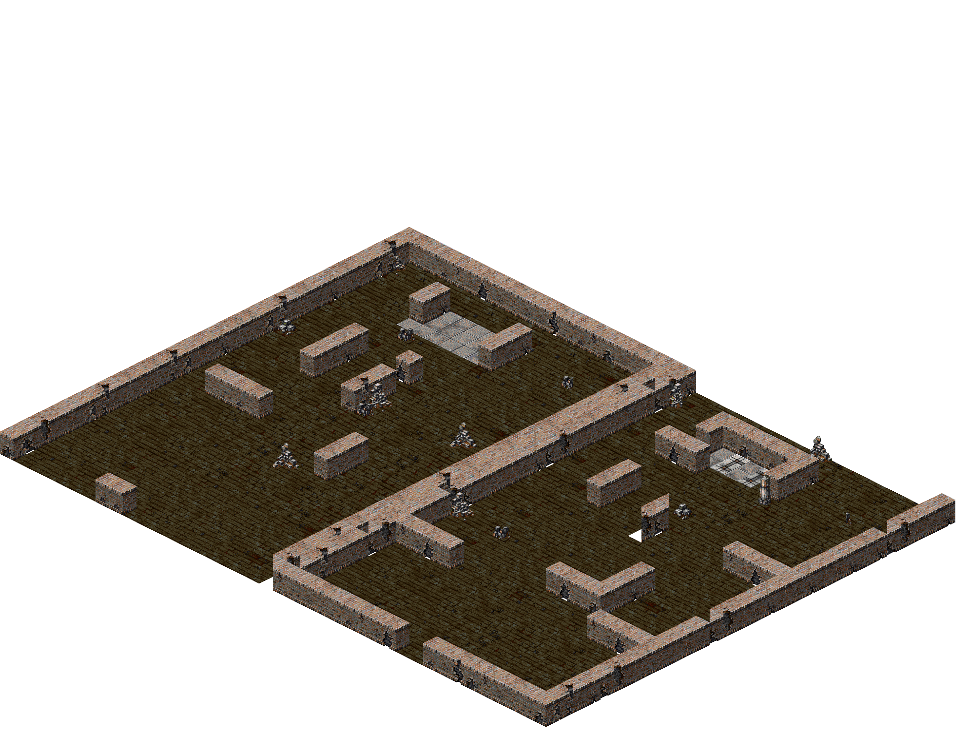 Map 17007 rendered terrain map