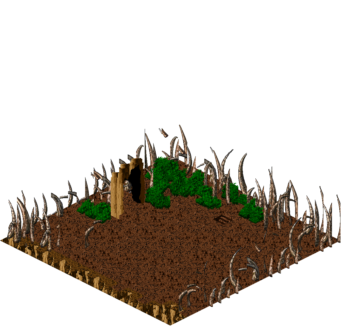 Piet Dungeon 3-1 rendered terrain map