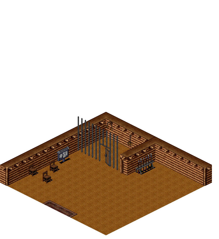 Rangers rendered terrain map