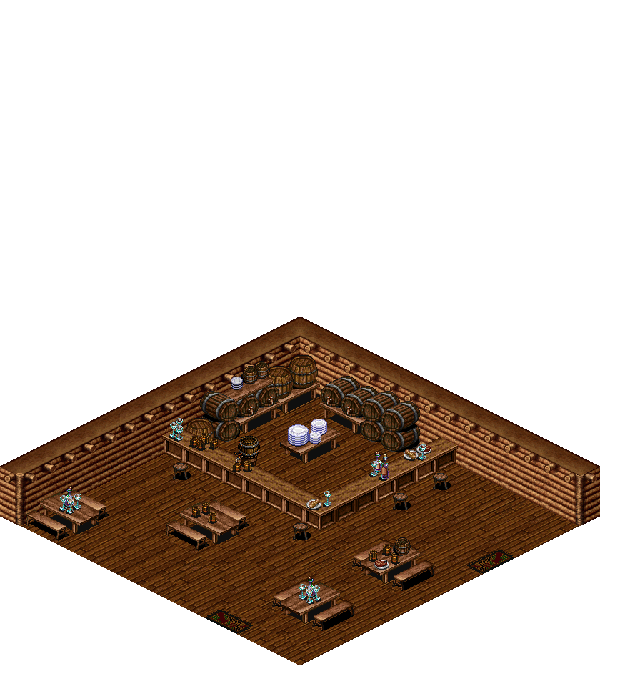 Tagor Tavern rendered terrain map