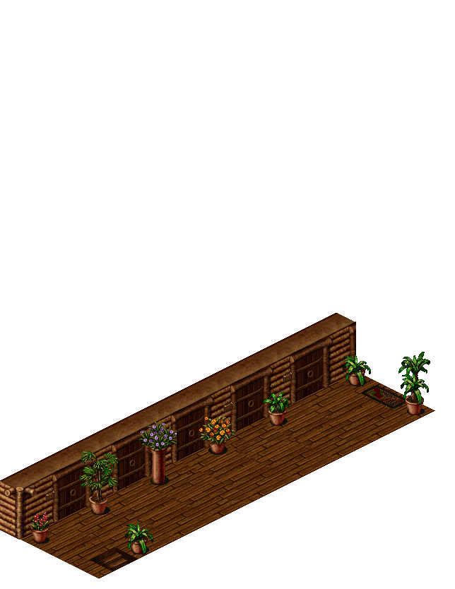 Mileth Inn Corridor 1 rendered terrain map