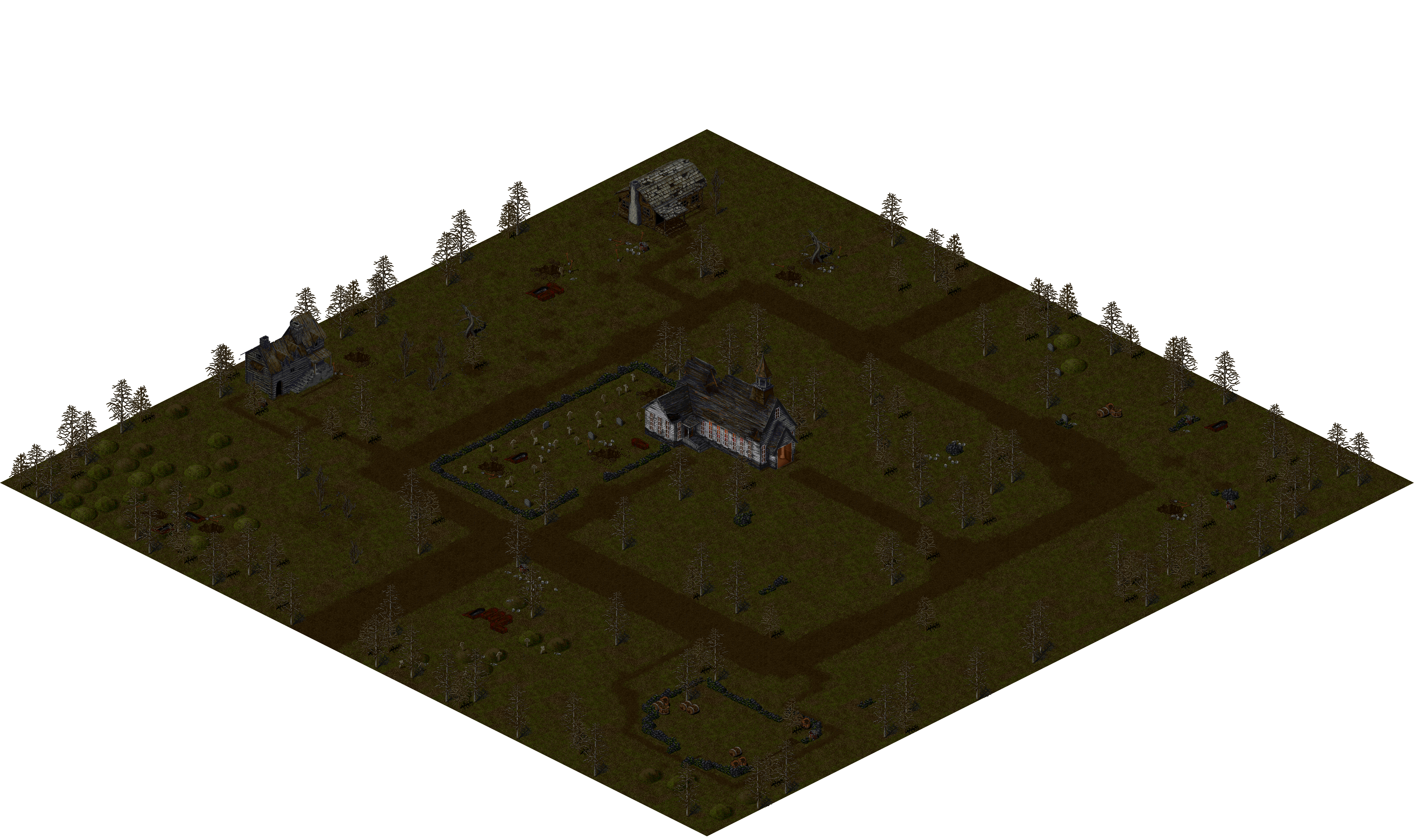 Filth Forest 8 rendered terrain map