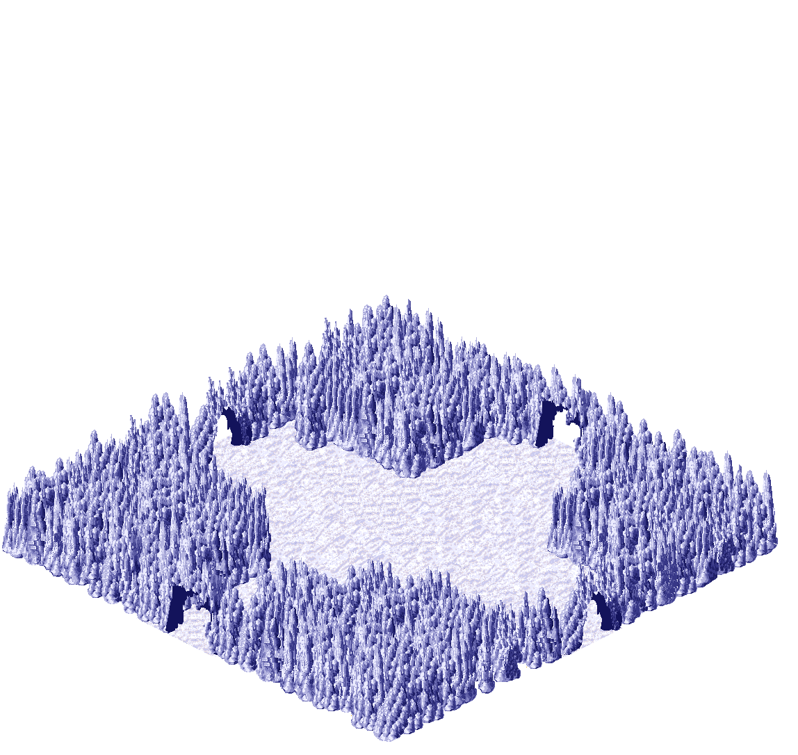 Map 2065 rendered terrain map
