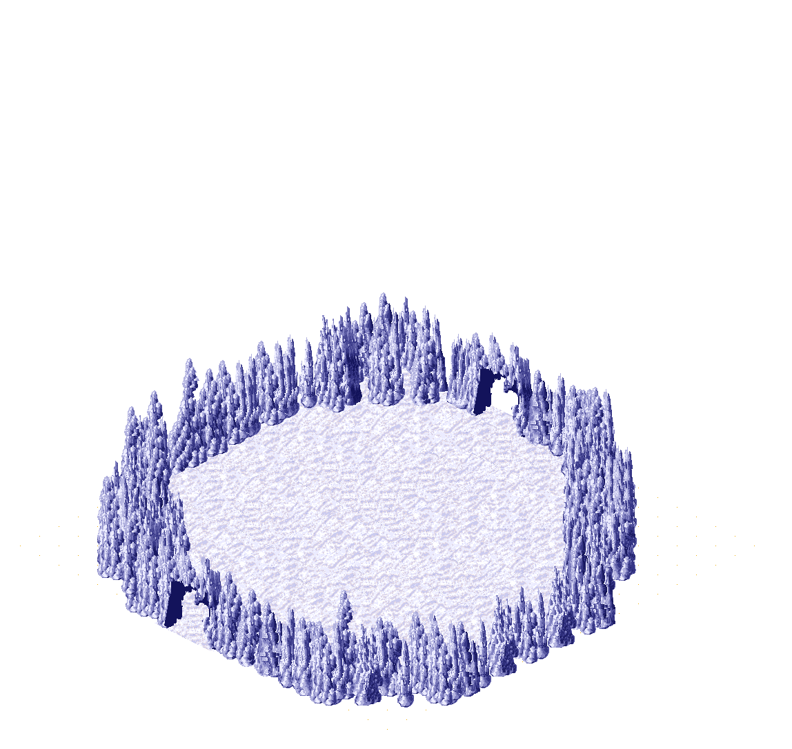 Map 2073 rendered terrain map