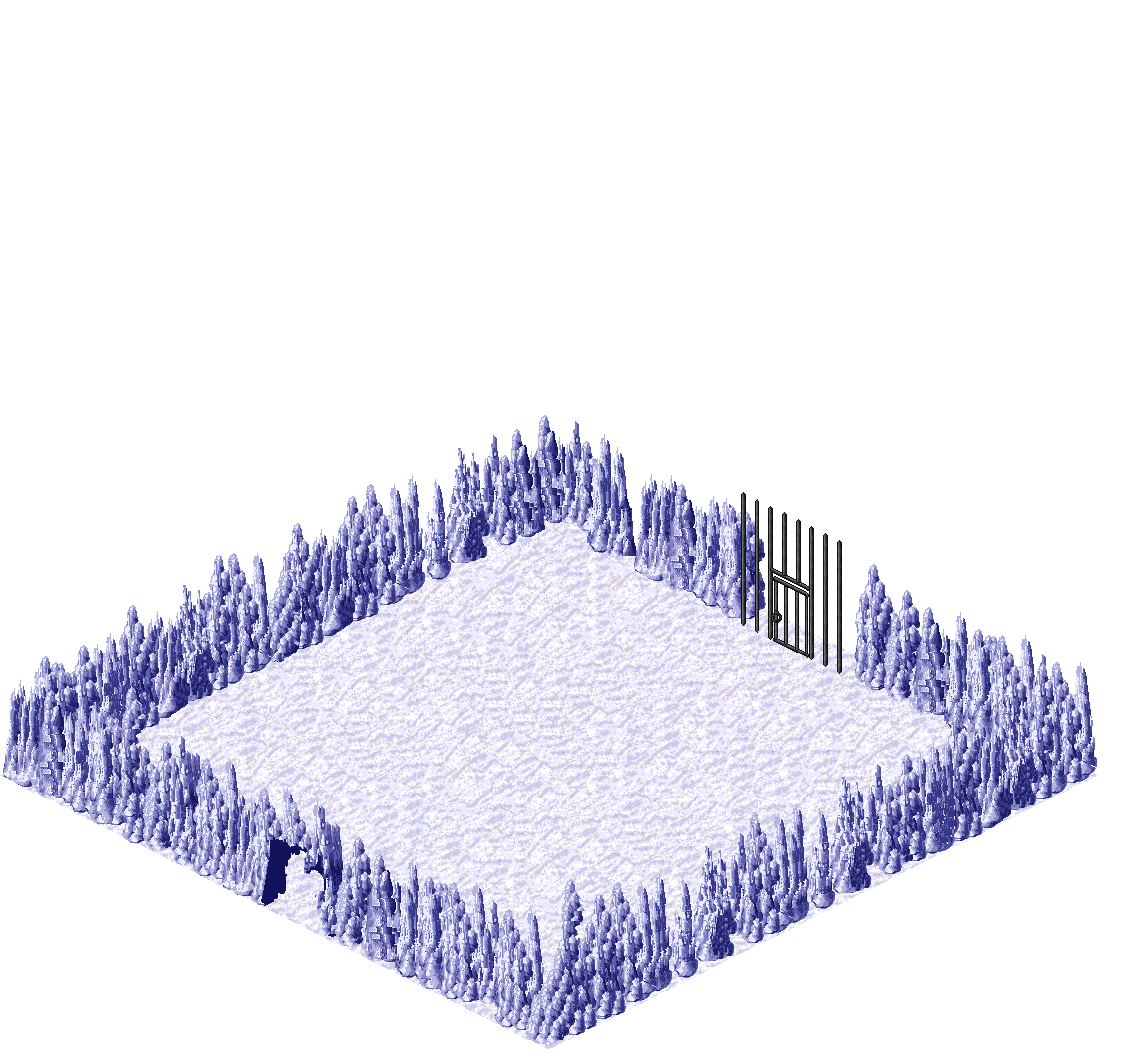Map 2080 rendered terrain map