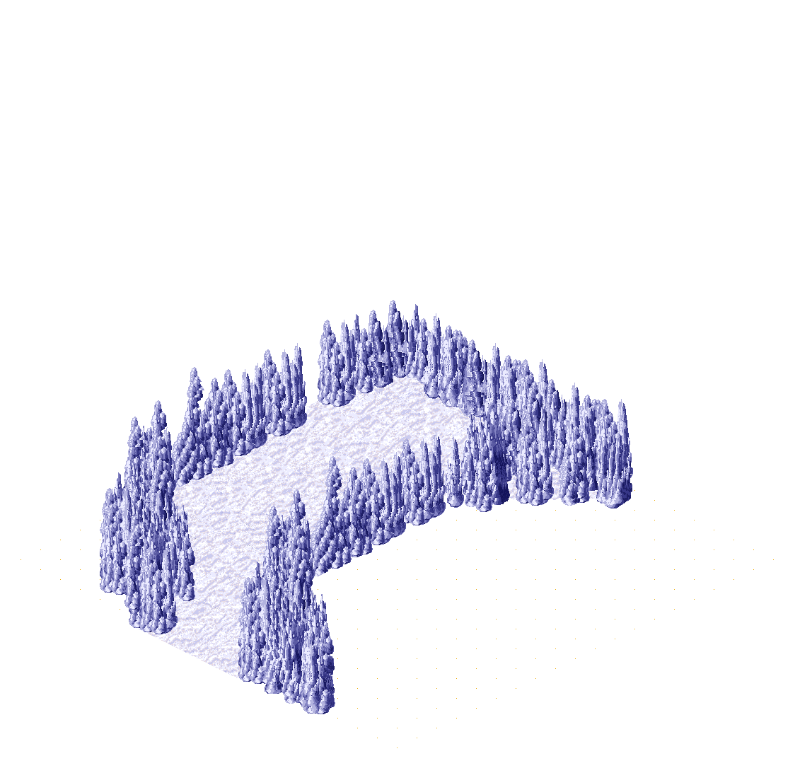 Ice Cave 26 rendered terrain map