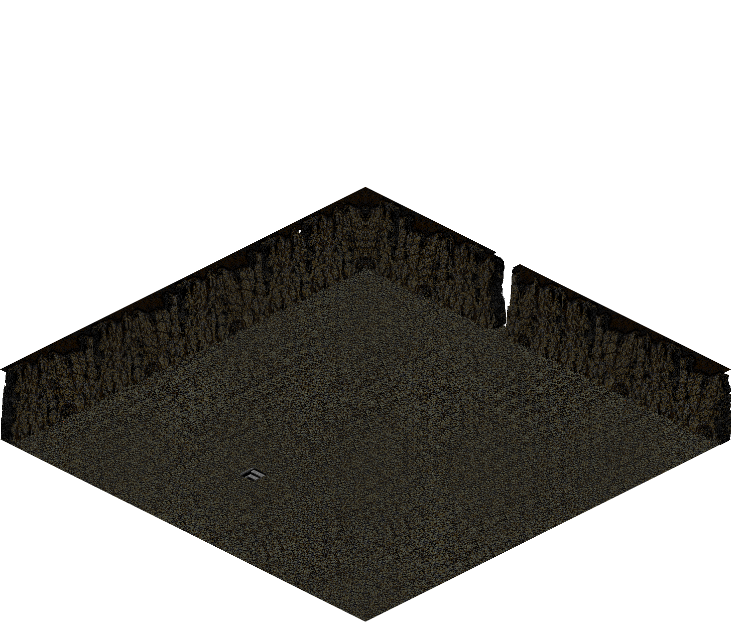Map 216 rendered terrain map