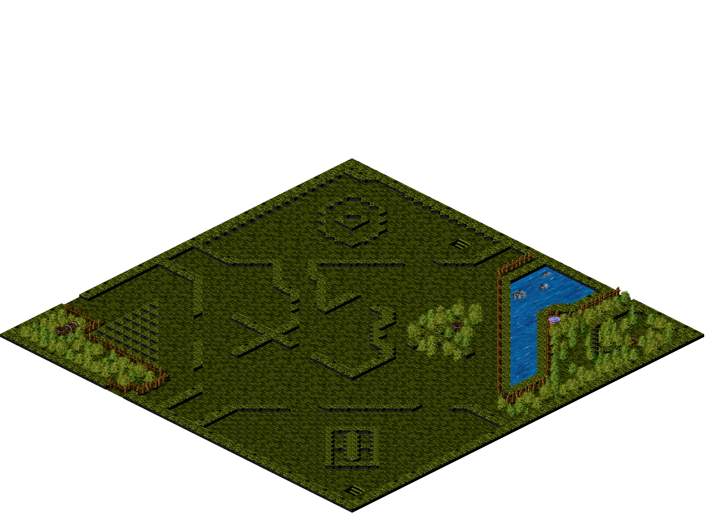 Map 224 rendered terrain map