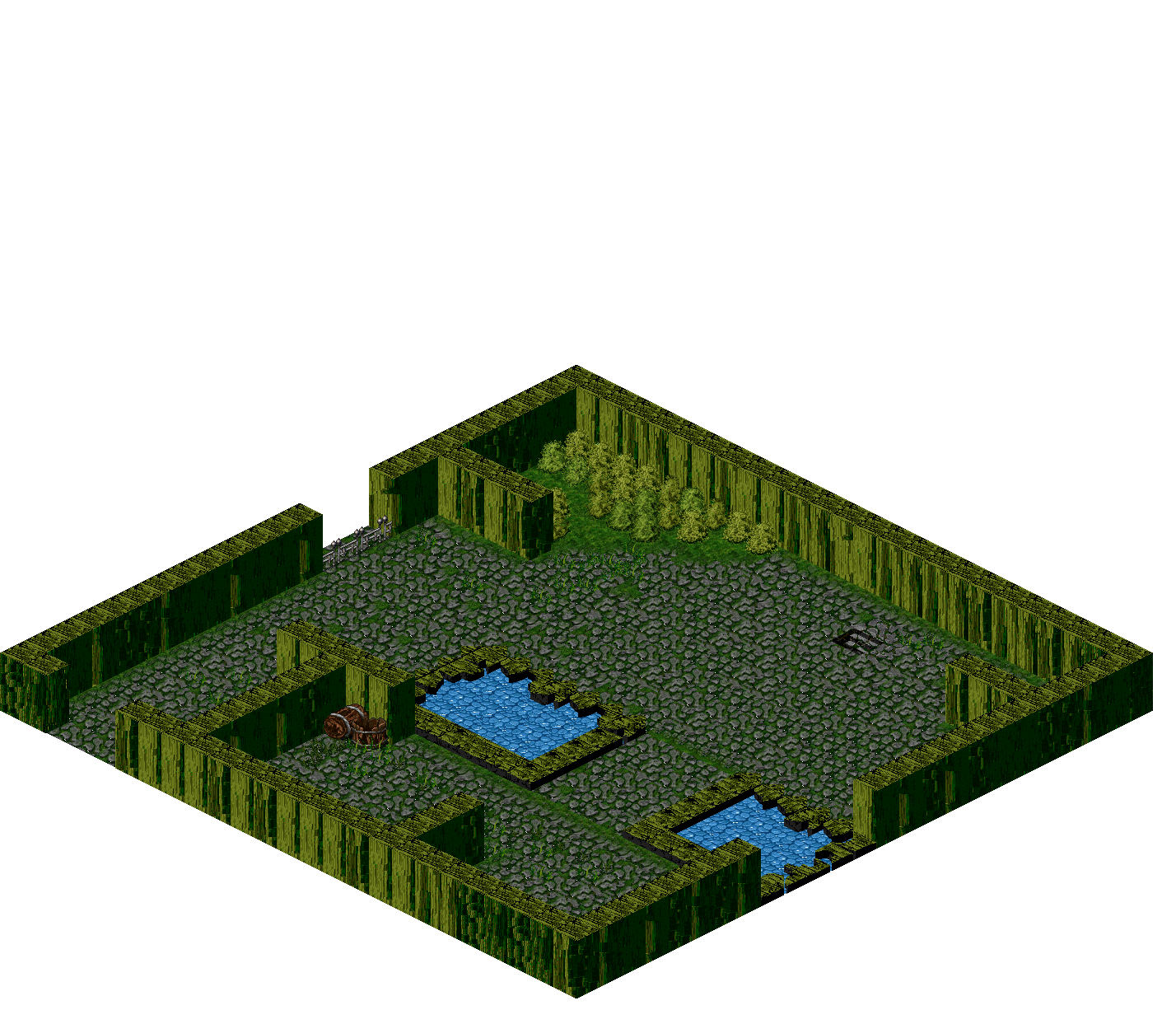 Map 227 rendered terrain map