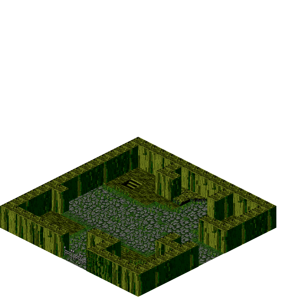 Map 232 rendered terrain map