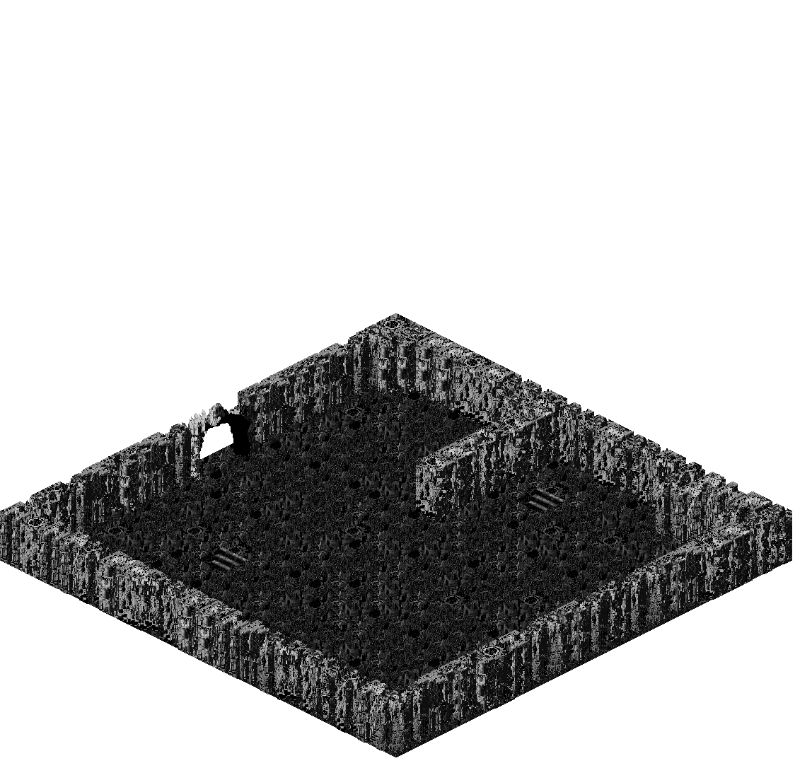 Map 236 rendered terrain map