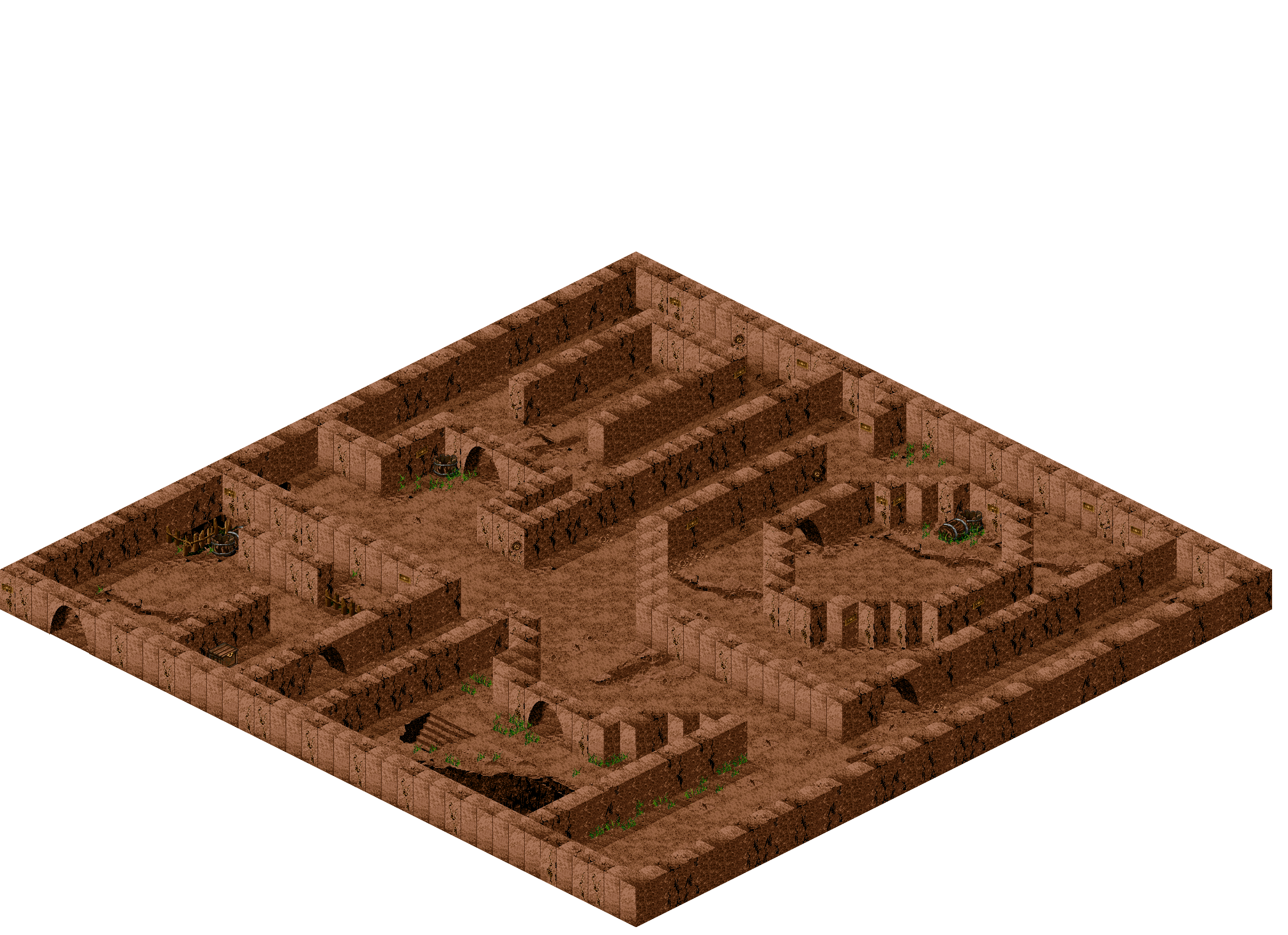 Map 241 rendered terrain map