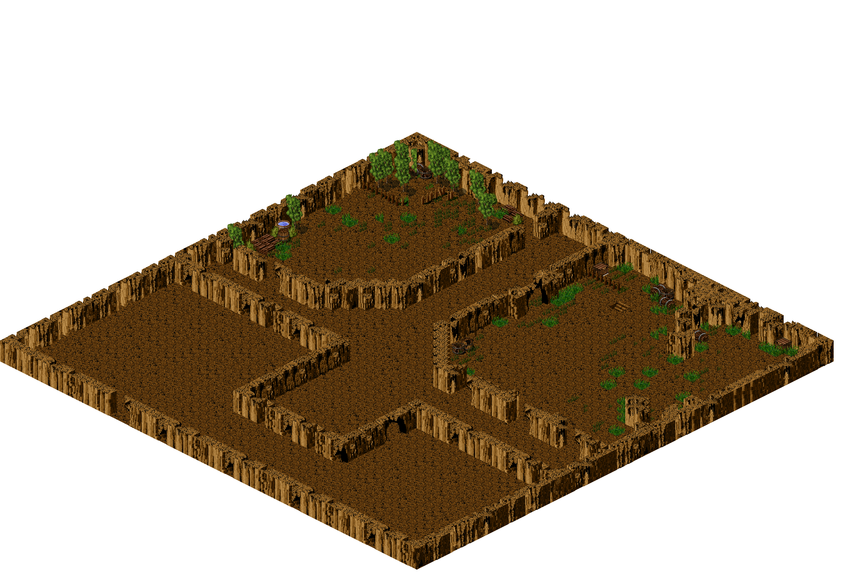 Map 249 rendered terrain map
