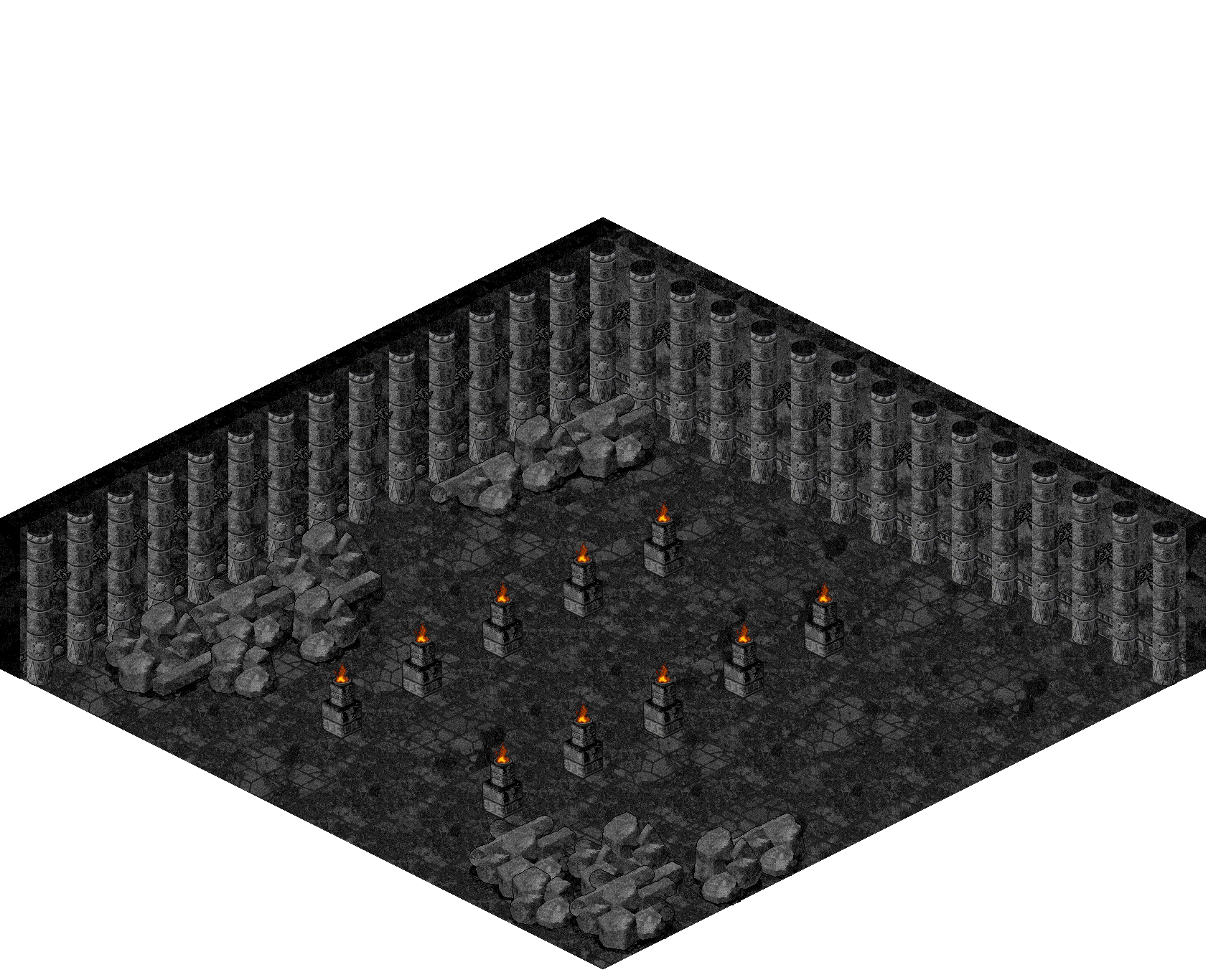 Map 300 rendered terrain map