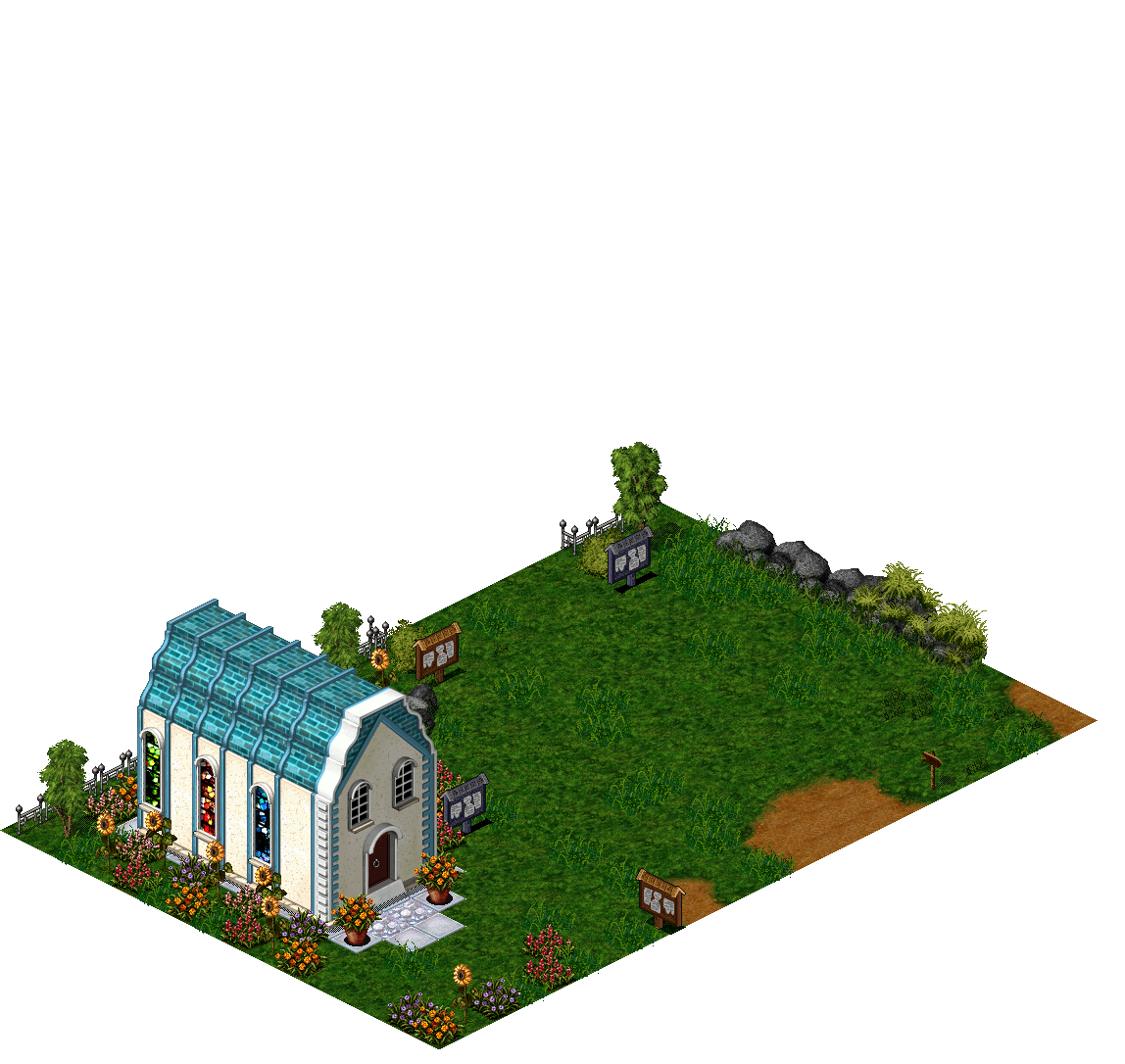 Mileth Village Way rendered terrain map