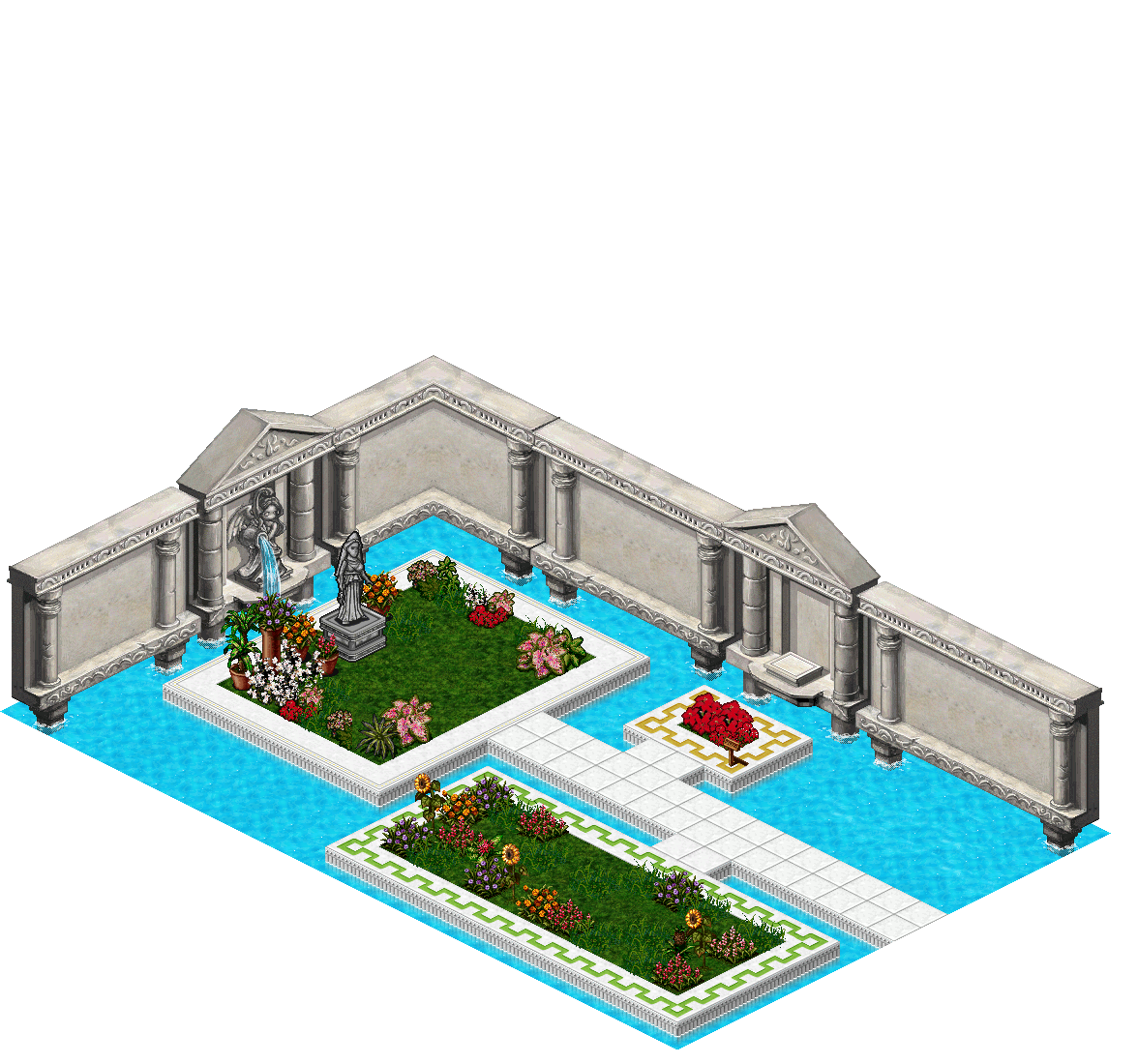 Shrine of Glioca - Milet rendered terrain map