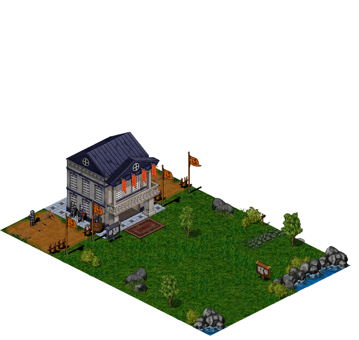 Piet Village Way rendered terrain map
