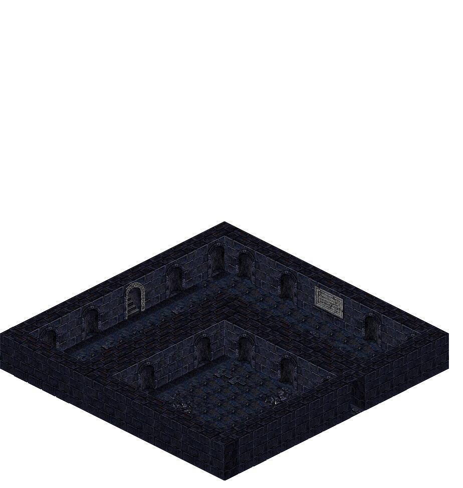 Mileth Sgath Pit rendered terrain map
