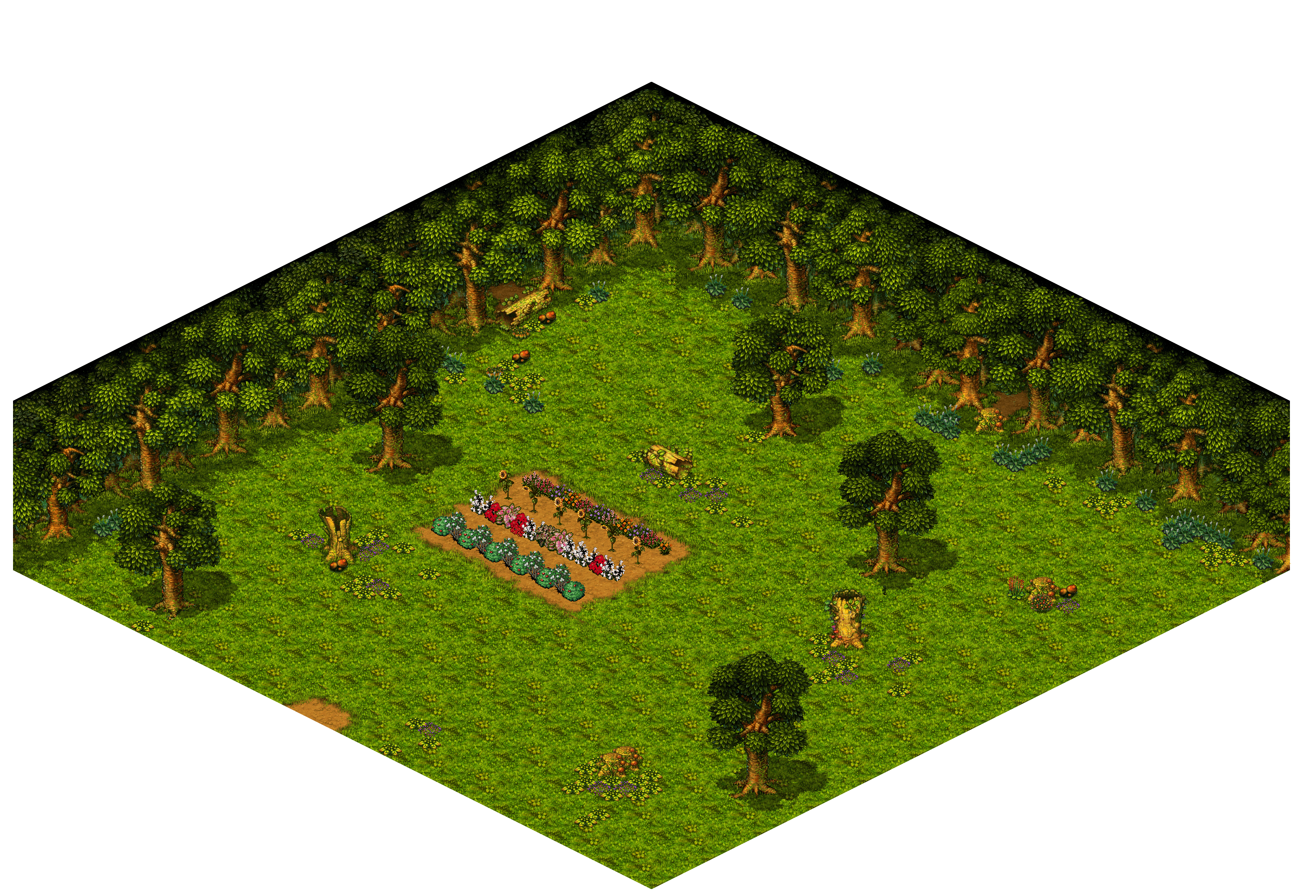 Map 3030 rendered terrain map
