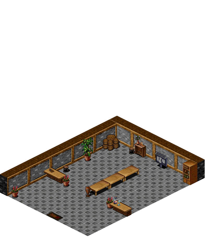 Rucesion Hall rendered terrain map