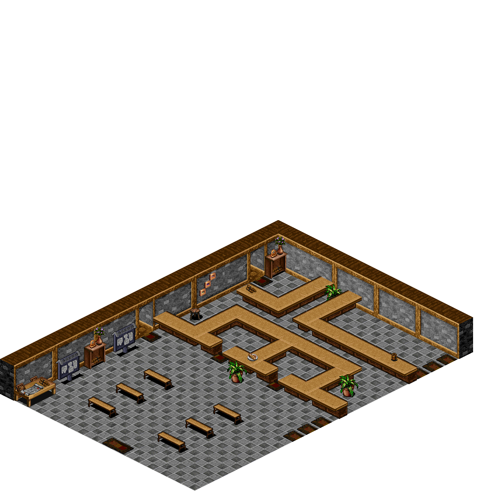 Rucesion Justice Hall rendered terrain map