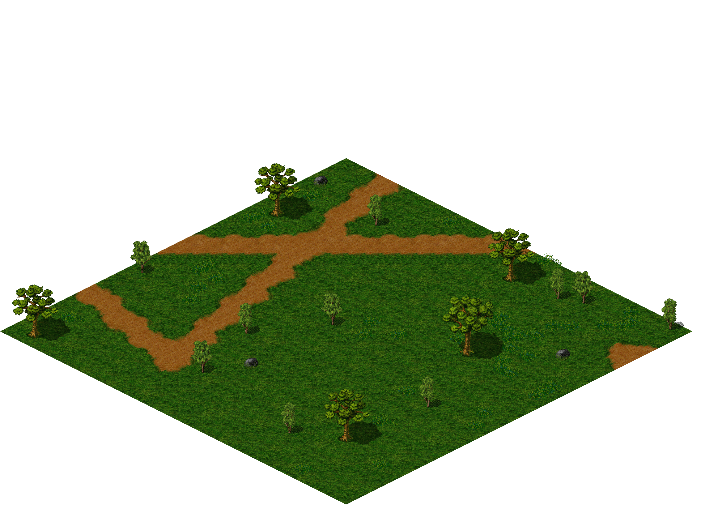 Astrid South rendered terrain map