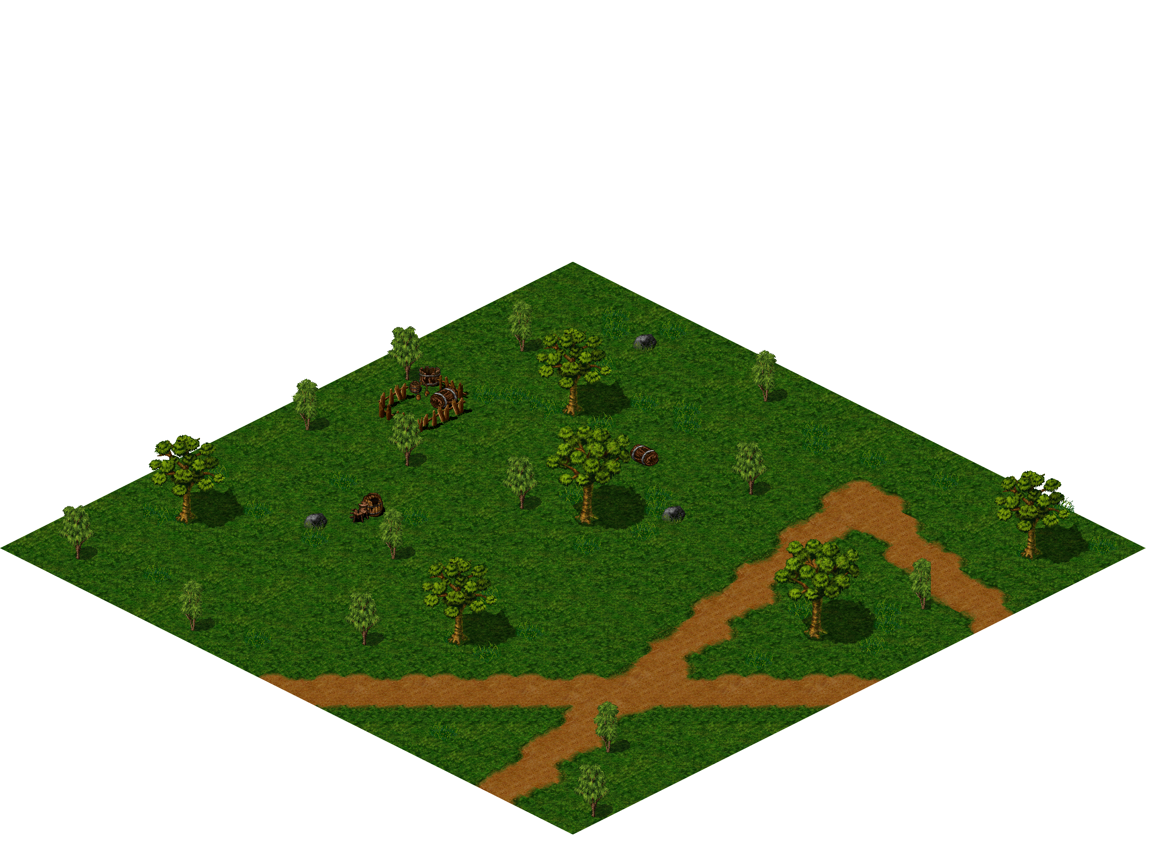 Astrid North rendered terrain map