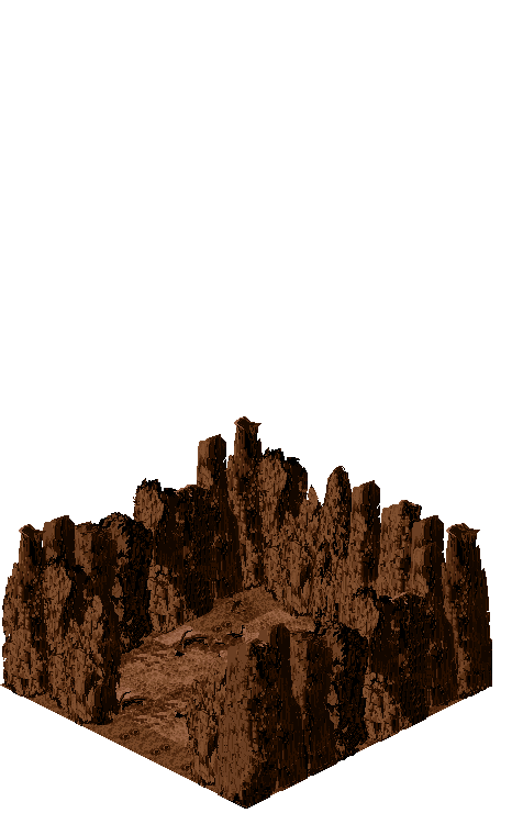 Map 3069 rendered terrain map